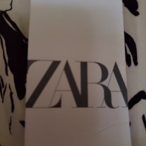 Zara Blk/cream Dress